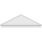 Ekena Millwork Peaked Cap Smooth Architectural PVC Combination Pediment, 82"W x 27-3/8"H x 2-3/4"P (Pitch 6/12) PEDPC082X275PKC00 - alternate 5
